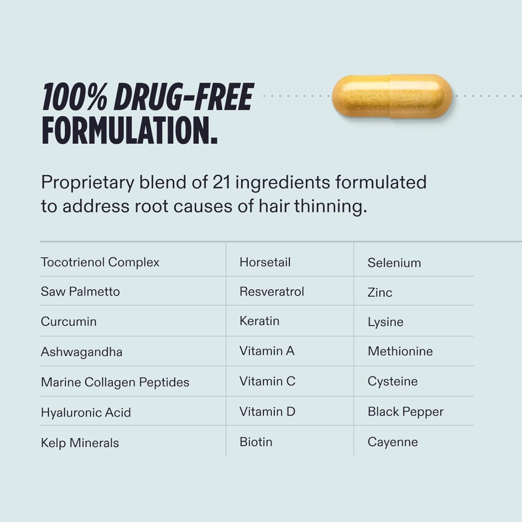 Nutrafol Men's Hair Growth Supplements