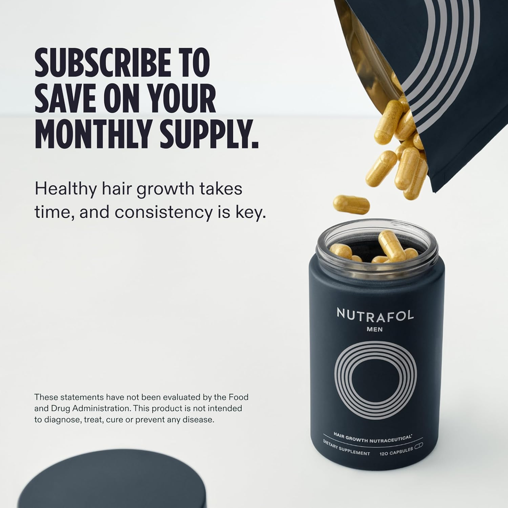 Nutrafol Men's Hair Growth Supplements