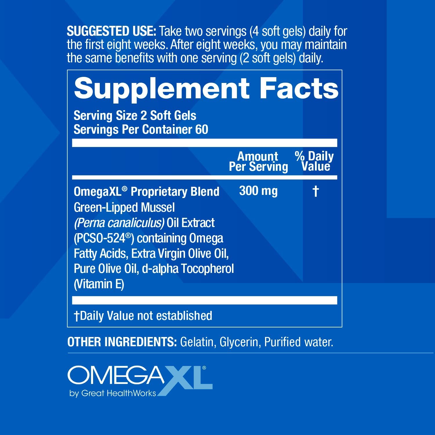 OmegaXL Joint Support Supplements